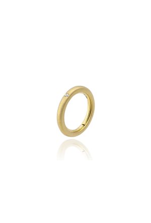 Bague Stack me forever or jaune 750 millièmes diamants Chimento