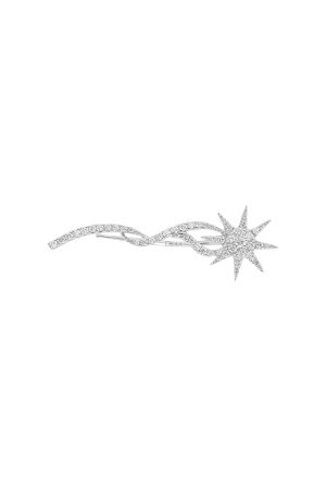 Boucle d'oreille single Soleil Djula or rose 750 millièmes