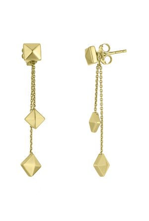 Boucles d'oreilles Armillas or jaune 750 millièmes Chimento