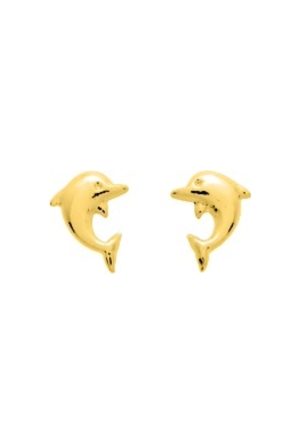 Boucles d'oreilles Enfant Dauphin or 750 millièmes