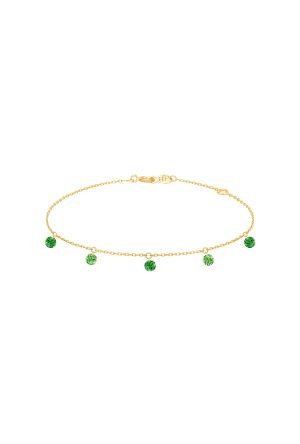 Bracelet La Brune & La Blonde Confetti Tsavorites
