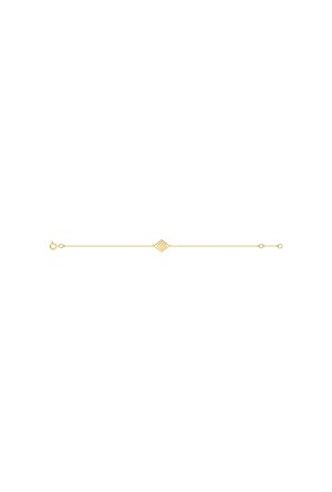 Bracelet losange or jaune 750 millièmes