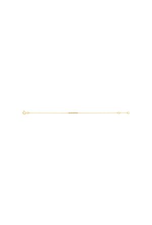 Bracelet motifs diamants or jaune 750 millièmes