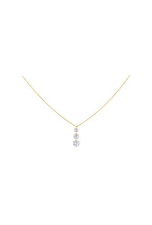 Collier La Brune & La Blonde 360° trio or jaune 750 millièmes diamants