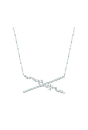 Collier Fairytale Djula diamants or blanc 750 millièmes