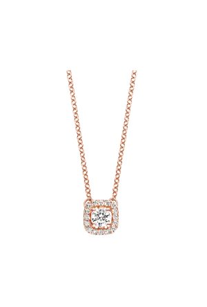Collier Salina diamants One More joaillerie or rose 750 millièmes
