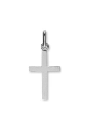 Croix Fil Carré or blanc 750 millièmes Dejean
