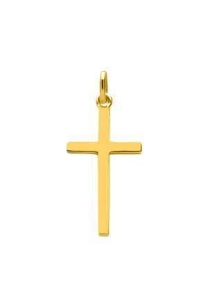 Croix Fil Carré or jaune 750 millièmes Dejean