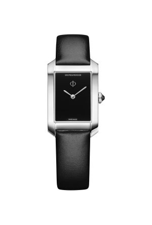 Montre Baume Et Mercier Hampton Quartz Cuir Noir