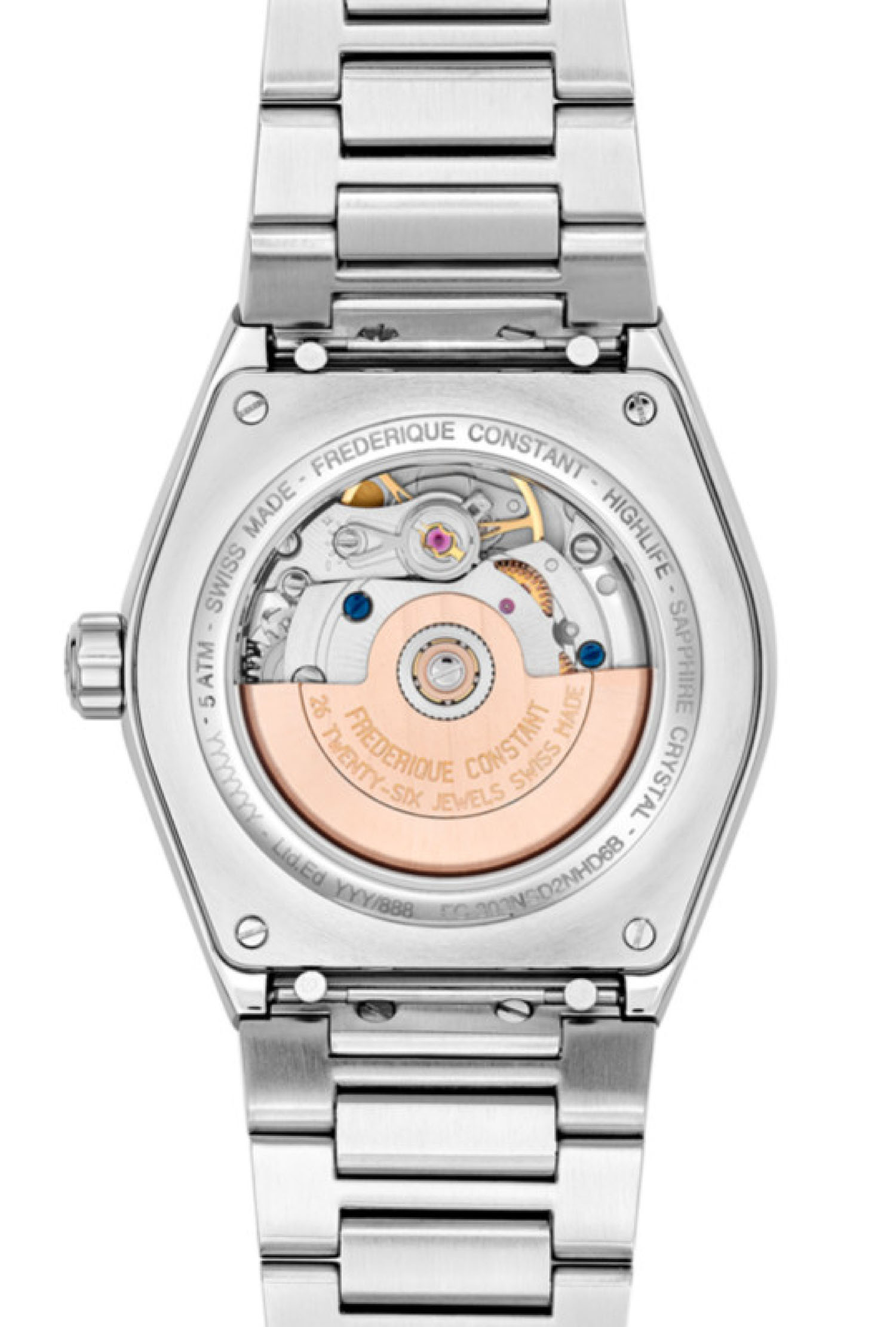 Montre Frédérique Constant Highlife Sparkling Automatique Diamants – Image 3