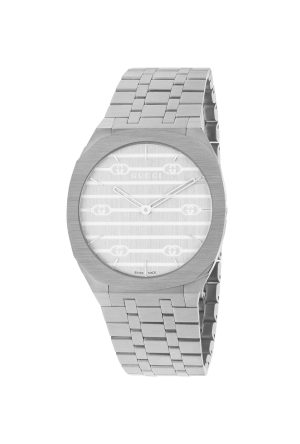 Montre Gucci 25 H Quartz Acier inoxydable, 34 mm