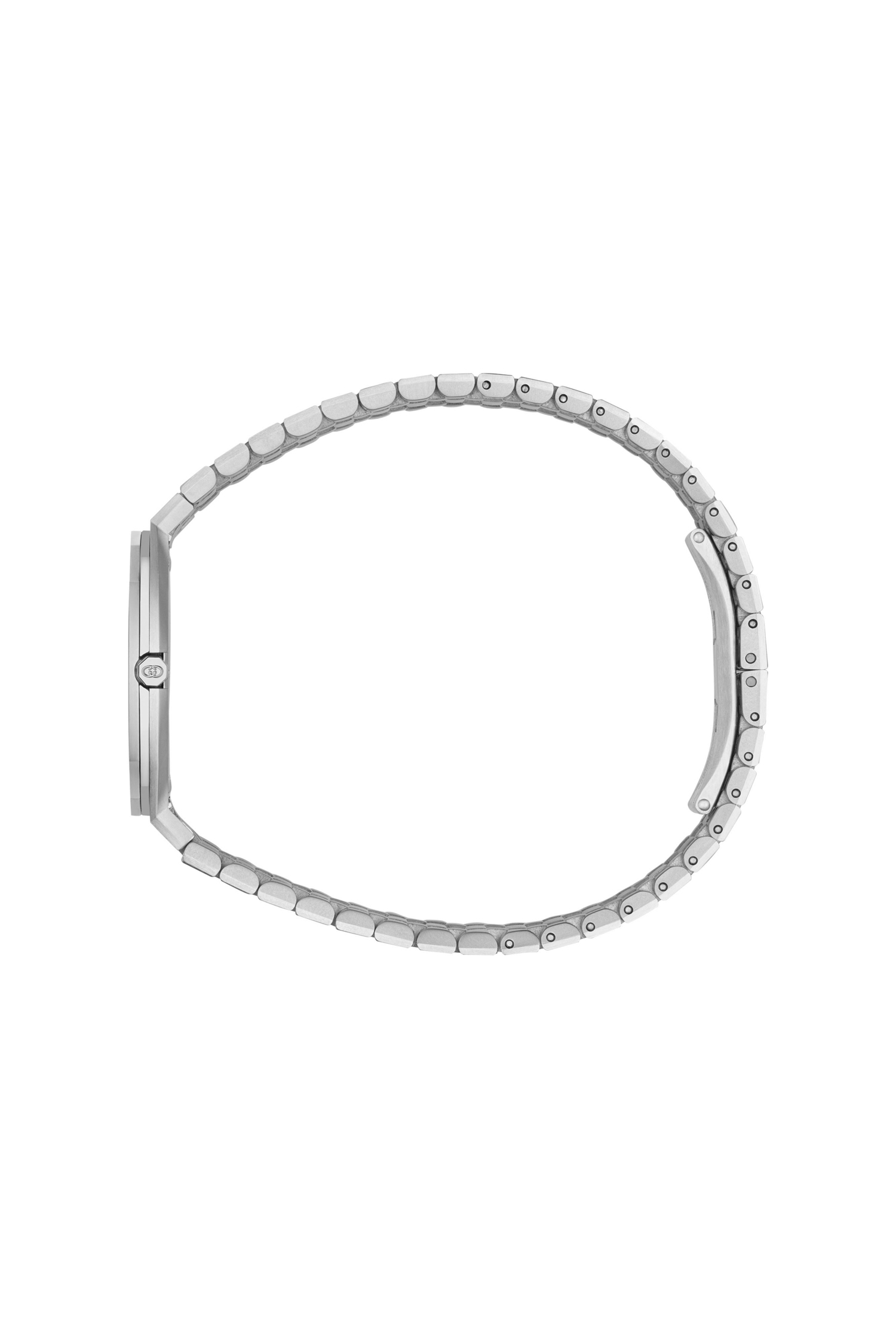 Montre Gucci 25 H Quartz Cuir Acier Inoxydable – Image 2