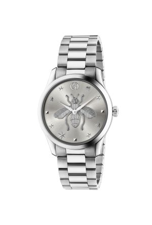 Montre Gucci G-Timeless quartz acier inoxydable abeille
