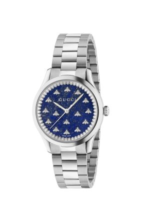 Montre Gucci G-Timeless Lapis Lazuli Quartz Acier Inoxydable