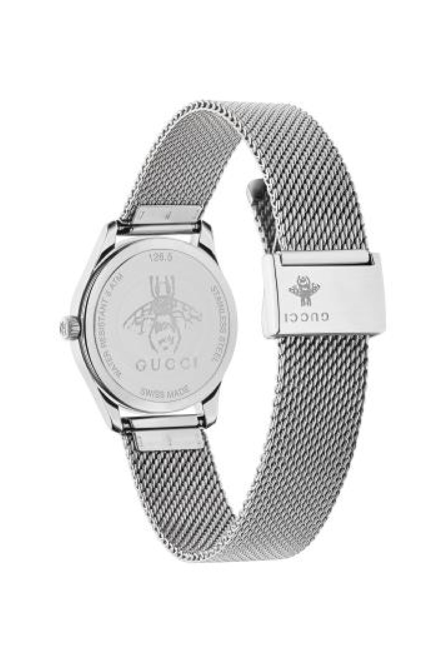 Montre Gucci G-Timeless Quartz Nacre Bleue Quartz Acier Inoxydable – Image 3
