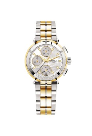 Montre Michel Herbelin Newport Chronographe Quartz Acier Inoxydable Bicolore