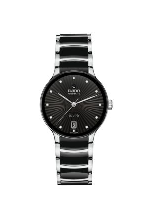 Montre Rado Centrix Automatique Diamants Céramique Noir