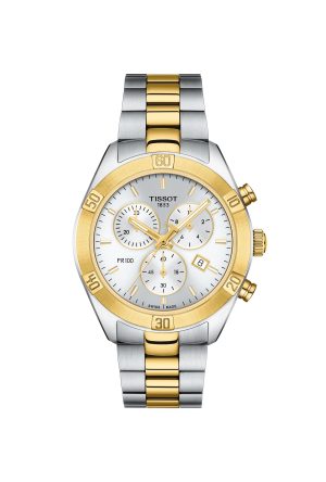 Montre Tissot PR100 Chronographe Femme Quartz Acier Inoxydable