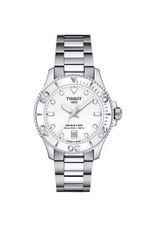 Montre Tissot Seastar 1000 Blanc Acier Inoxydable