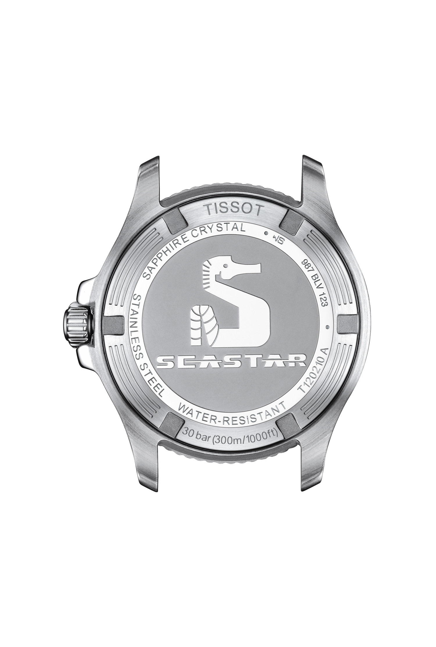 Montre Tissot Seastar 1000 Blanc Acier Inoxydable – Image 4
