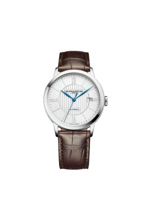 Montre Baume Et Mercier Classima Automatique Cuir Alligator Marron