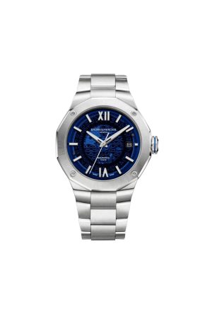 Montre Baume Et Mercier Riviera Automatique Bleu Acier Inoxydable