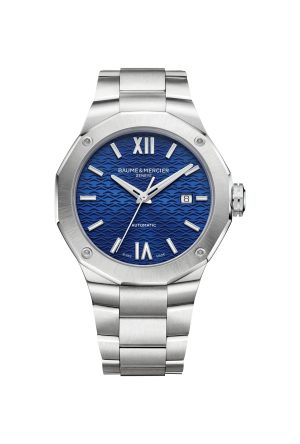 Montre Baume Et Mercier Riviera Automatique Bleue