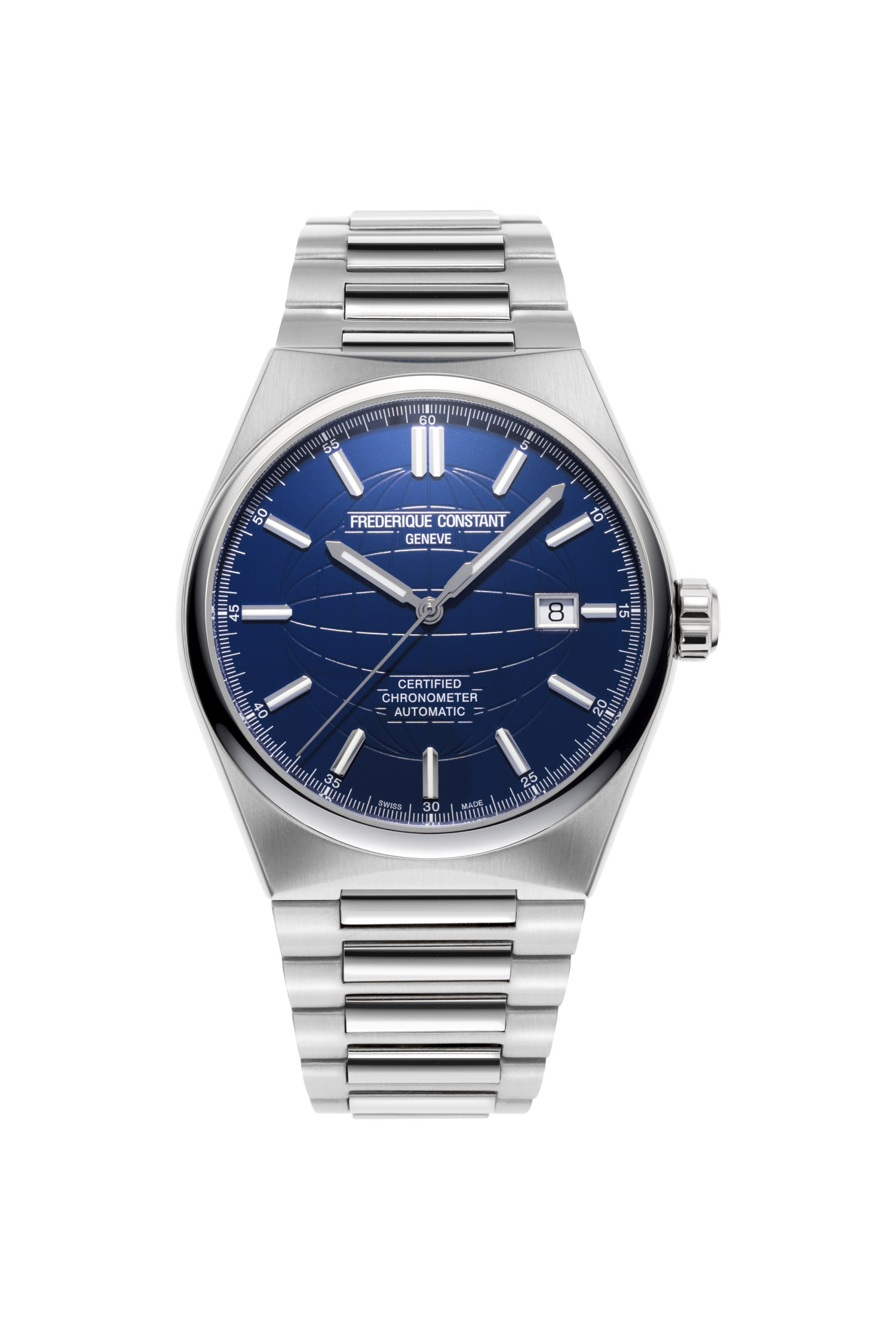 Montre Frédérique Constant Highlife Certifié Cosc Automatique Acier Inoxydable
