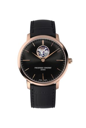 Montre Frédérique Constant Classic Heart Beat Date Automatique cuir