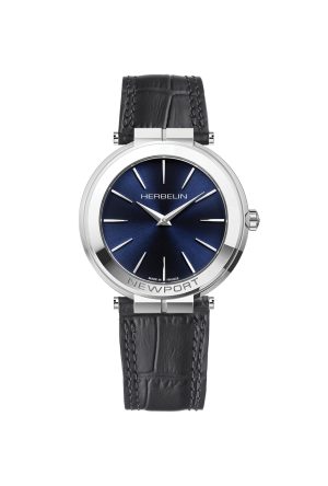 Montre Michel Herbelin Newport Quartz Cuir Façon Croco