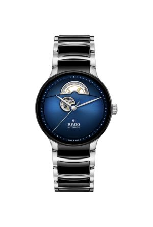 Montre Rado Centrix Open Heart Automatique Céramique Noir