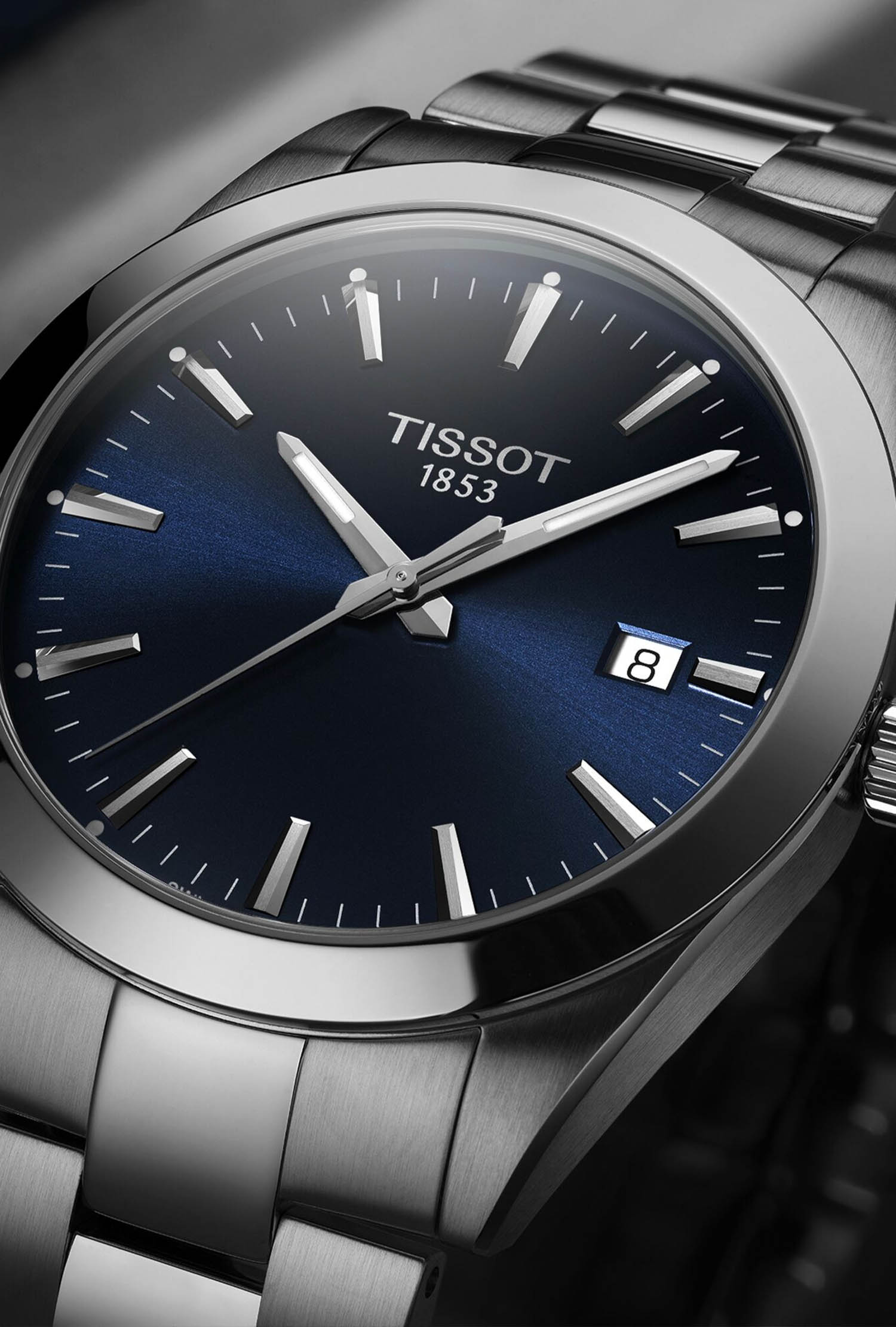 Montre Tissot Gentleman Homme Quartz Acier Inoxydable – Image 4