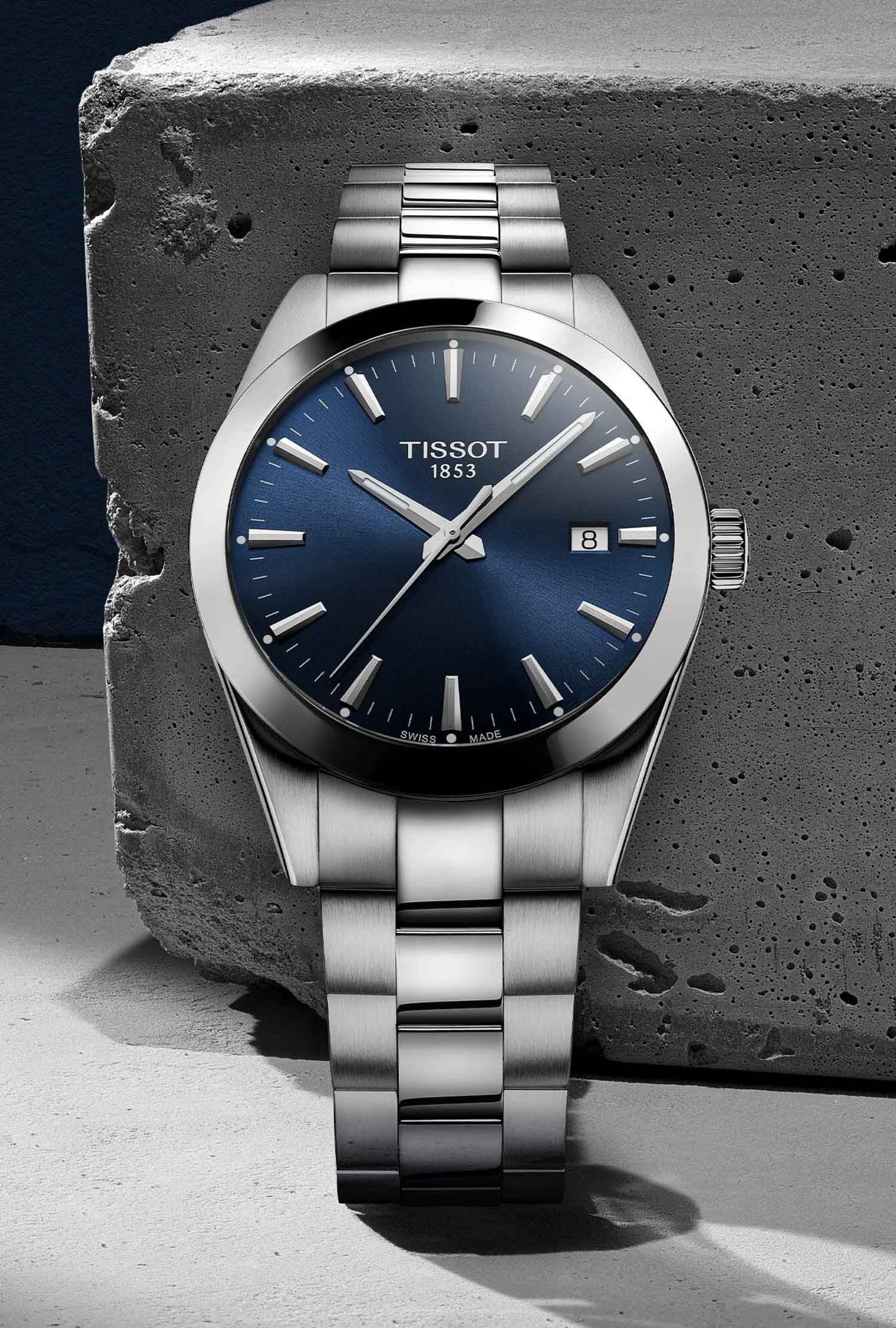 Montre Tissot Gentleman Homme Quartz Acier Inoxydable – Image 5