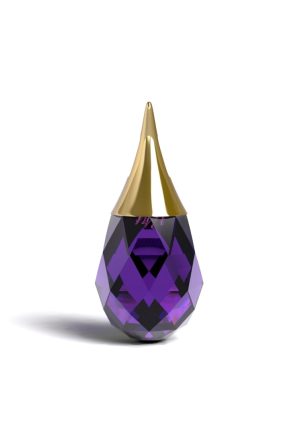 Pendentif Shiva améthyste grand modèle or jaune 750 millièmes