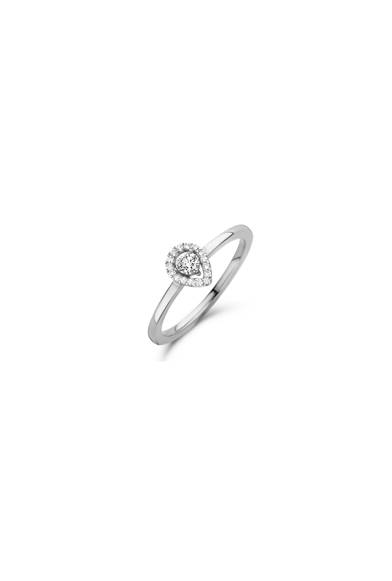 Solitaire Salina One More joaillerie or blanc 750 millièmes