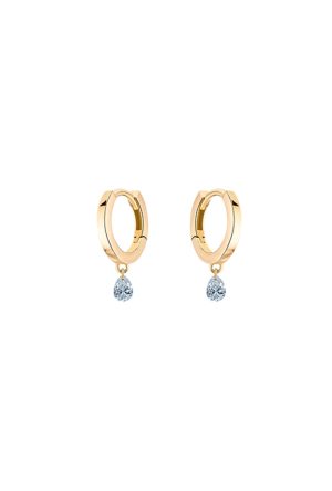 Mini Créoles 360° La Brune & La Blonde Diamants