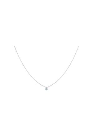 Collier Solitaire 360° La Brune & La Blonde Or Blanc Diamant