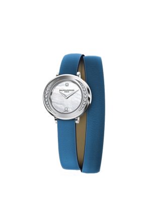 Montre Baume Et Mercier Promesse Cuir Double tour