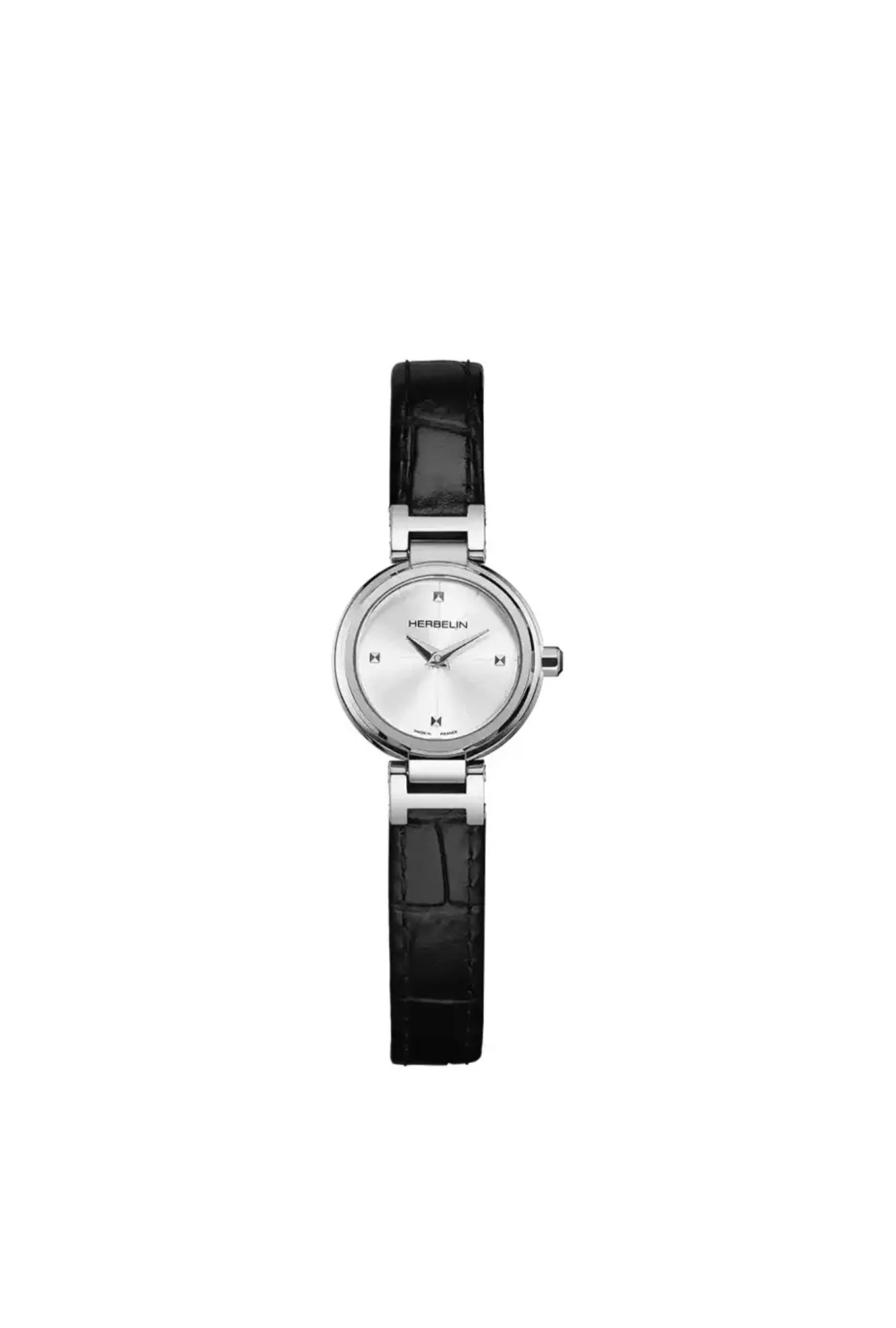 Montre Herbelin Lady H Quartz Cuir Noir